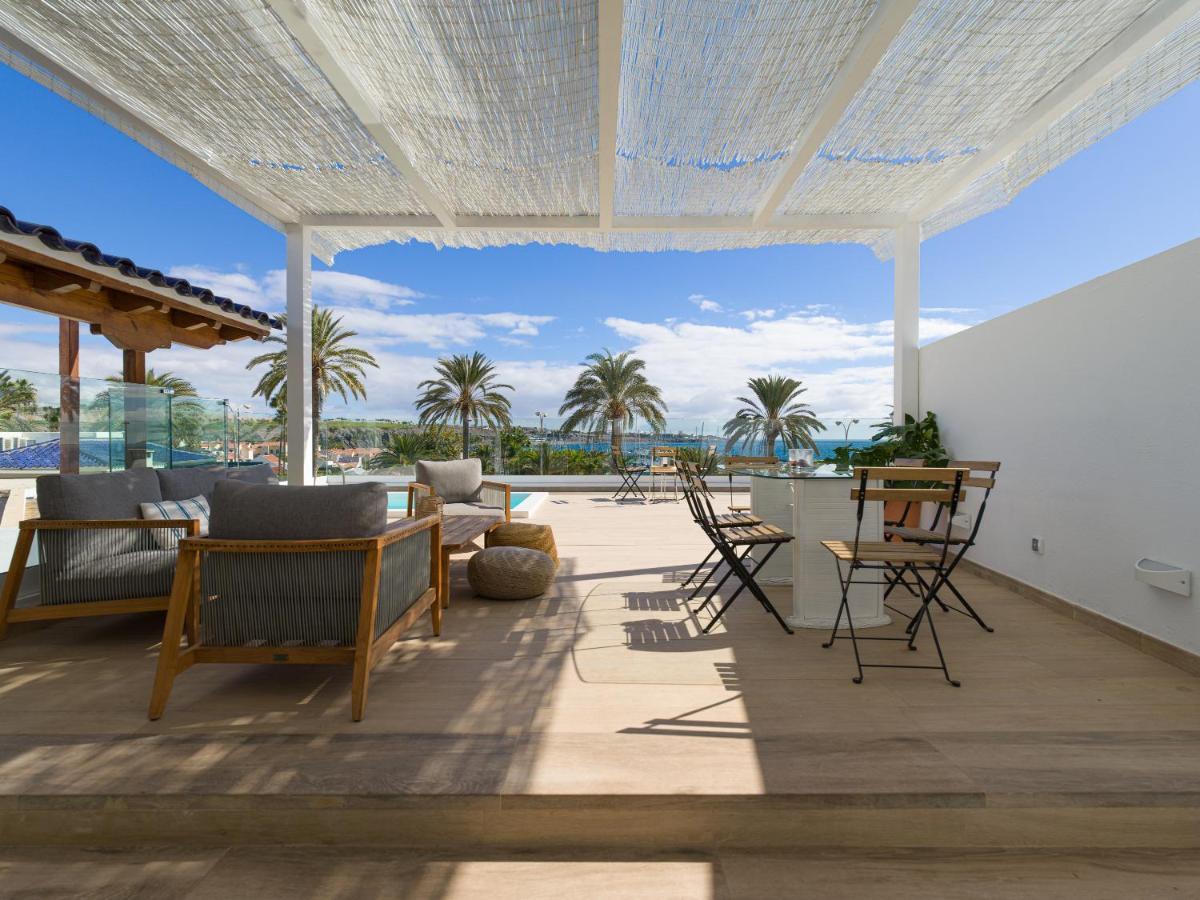 Pasitoblanco Porto Mare 45 Seaview Villa Private Heated Pool Pasito Blanco Luaran gambar